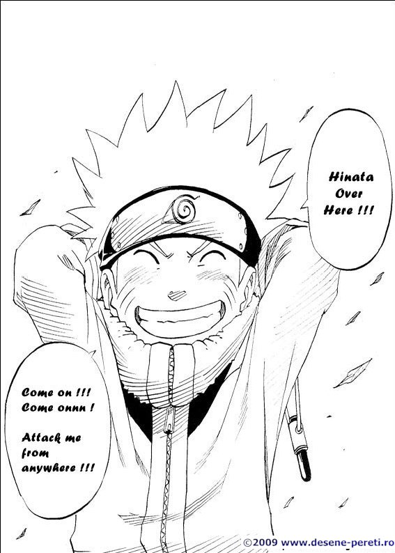 naruto desene colorat